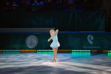 Фото Юная фигуристка из Челябинска стала ведущей федерального телешоу  – «Дети на льду. Звезды»