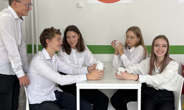 Фото В школе Коркинского района открылось молодежное кафе 