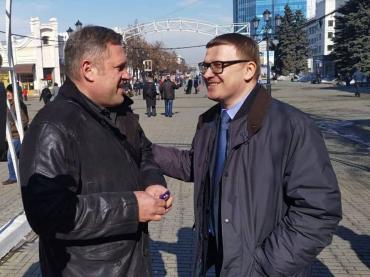 Фото Врио губернатора Алексей Текслер прогулялся по Кировке