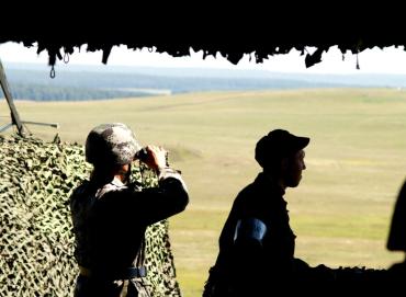 Фото На Чебаркульском полигоне идет антитеррористическая операция