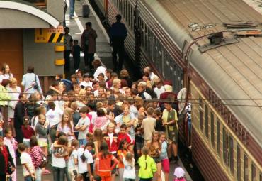 Фото На Южно-Уральской магистрали стартует акция «Дети и транспорт»