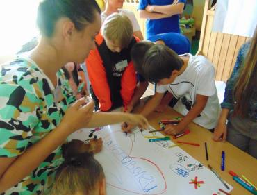 Фото При поддержке АО «Трубодеталь» в поселке Новосинеглазовский заработала школа волонтеров