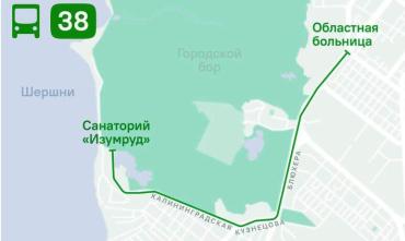 Фото В Челябинске запускают летний автобусный маршрут от областной больницы до санатория «Изумруд»