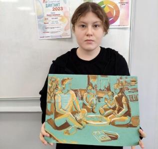 Фото Школьницы из Челябинска победили во Всероссийском изобразительном диктанте 2023