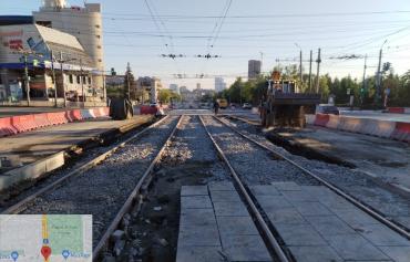 Фото Движение автомобилей на проспекте Ленина в Челябинске скоро полностью откроют