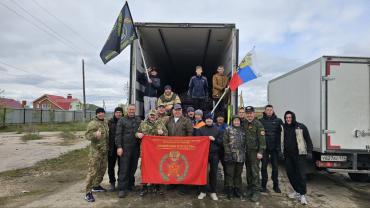 Фото Очередной груз из Челябинской области отправился в зону СВО