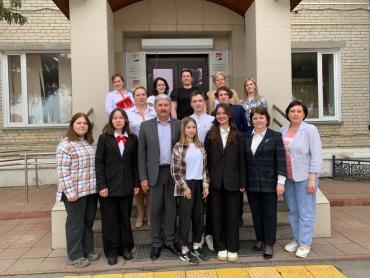 Фото Юрий Кузьменков встретился с кандидатами на пост юного главы из Еткульского района