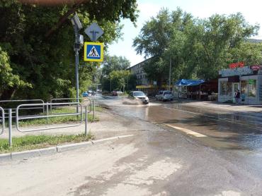 Фото  Информация о затоплении дворов Ленинского района Челябинска нашла подтверждение