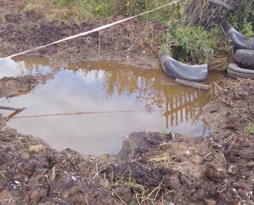 Фото В подвале – вода: жители села Ларино страдают из-за постоянных подтоплений