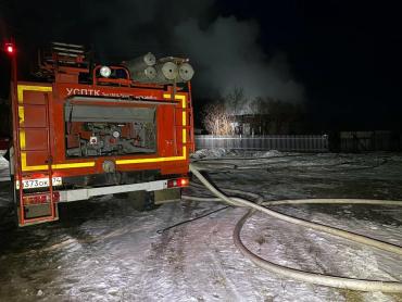 Фото В деревне Шуранкуль при пожаре погиб мужчина 