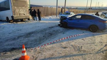 Фото В Челябинской области очередное ДТП с автобусом, пострадали пассажиры