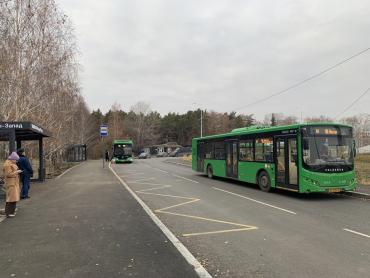 Фото В Челябинске в этом году обустроили семь разворотных площадок для автобусов и троллейбусов