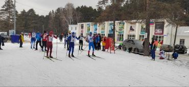 Фото В Челябинске прошёл чемпионат по лыжным гонкам с участием спортсменов Общества «Динамо»