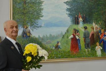 Фото Демидовы и самовары Анатолия Ладнова: художники не уходят на пенсию даже в 90 лет