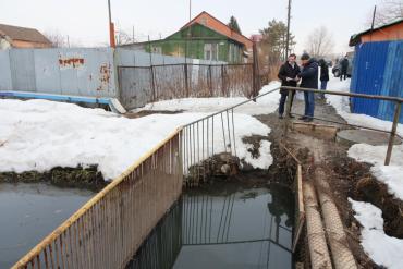 Фото  Челябинск усиленно готовится к весенним паводкам