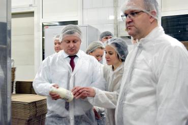 Фото Делегация из Беларуси оценила производство молочной продукции в Челябинске