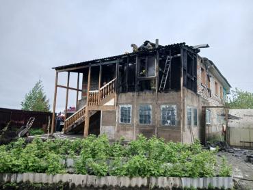 Фото В поселке Увельские на пожаре спасли женщину с инвалидностью