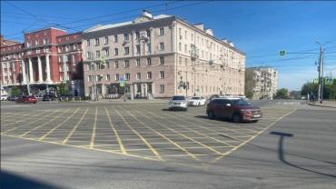 Фото Челябинск готовится к внедрению «вафельной» разметки