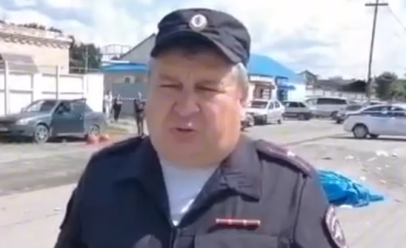 Фото В Коркино мотоциклист насмерть сбил женщину и влетел в здание