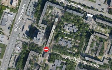 Фото В Челябинске закроют улицу Тухачевского
