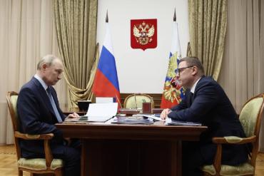 Фото Алексей Текслер рассказал Владимиру Путину, как живет и развивается Челябинская область