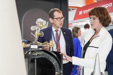 Фото ГРЦ Макеева представил на выставке «ИННОПРОМ-2025» ракету будущего 