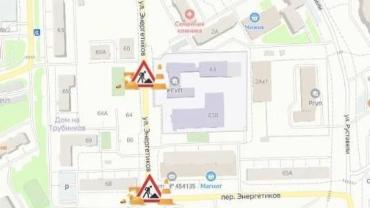 Фото В Челябинске улица Энергетиков будет закрыта для транспорта до середины августа