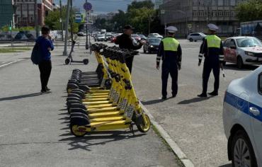 Фото В Челябинской области введут штрафы для нарушителей правил использования электросамокатов