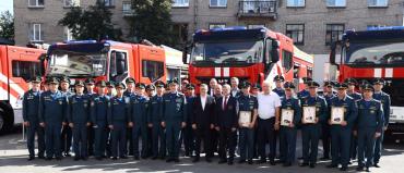 Фото В Челябинской области подразделения МЧС получили новую технику для спасения людей