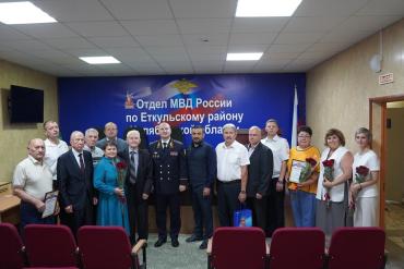 Фото Начальник областного ГУ МВД представил нового руководителя Еткульского ОМВД
