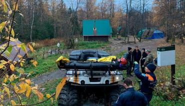 Фото На Двуглавой сопке Таганая пострадал турист