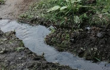 Фото  Жители Чебаркульского района остались без воды