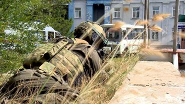 Фото В Троицке силовики предотвратили условную атаку беспилотника на стратегически важный объект