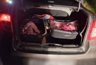 Фото В Кусе задержан браконьер, незаконно добывший лося