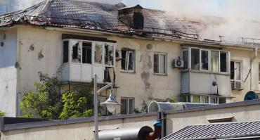 Фото ВСУ нанесли удар дронами по центру Новороссийска, двое погибли и восемь ранены (ФОТО)