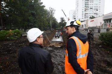 Фото Алексей Текслер поручил вовремя закончить большой ремонт теплотрассы в центре Челябинска