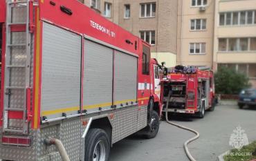 Фото В Челябинске ликвидировали пожар в многоэтажном доме