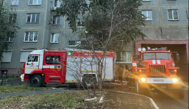 Фото Пожар в челябинской многоэтажке забрал жизнь пенсионерки