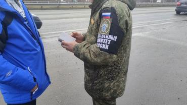 Фото На въезде в Челябинск водителей ждали силовики (ВИДЕО)