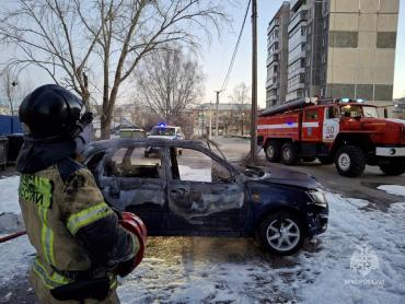 Фото В Челябинской области вспыхивают машины