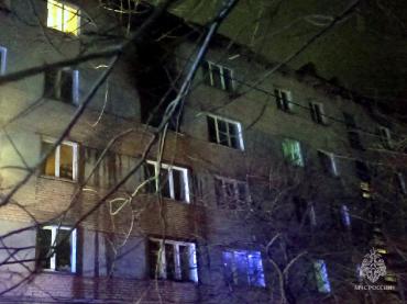 Фото Трагический пожар в Чебаркуле: двое погибших