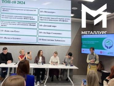 Фото  Магнитогорский «Металлург» в пятый раз вошёл в ТОП-10 благотворительных организаций РФ