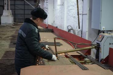 Фото В копейской колонии открыли новый цех обработки металла