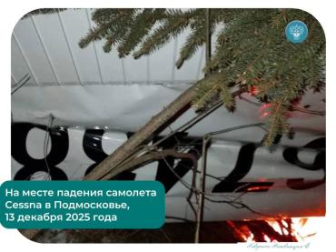 Фото Легкомоторный самолет совершил жесткую посадку в Подмосковье (подробности)