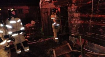 Фото В селе Чесма на улице Павлова горела баня