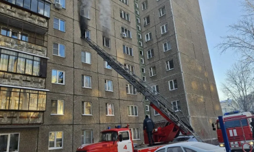 Фото В Челябинске в доме по улице Сталеваров пожар забрал жизнь мужчины