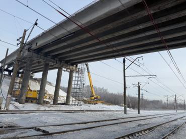 Фото До открытия путепровода в Новосинеглазово осталось семь месяцев