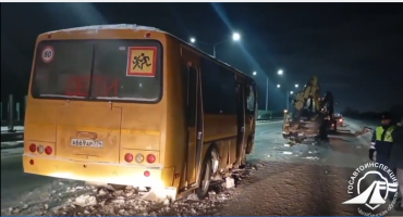 Фото Трое детей пострадали в ДТП с автобусом на М‑5 под Челябинском (подробности и видео) 