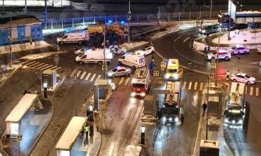 Фото Взрыв у вокзала в Москве: один полицейский погиб, второй ранен 