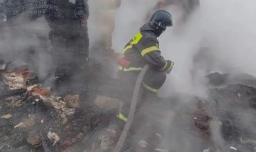 Фото В селе Большой Куяш при пожаре погиб мужчина